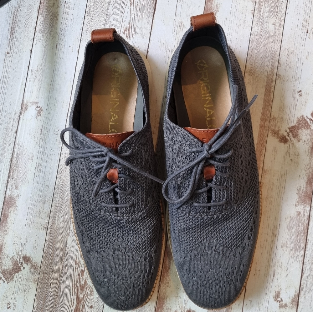 Men's Cole Haan Original Grand Wingtip Oxford Gray